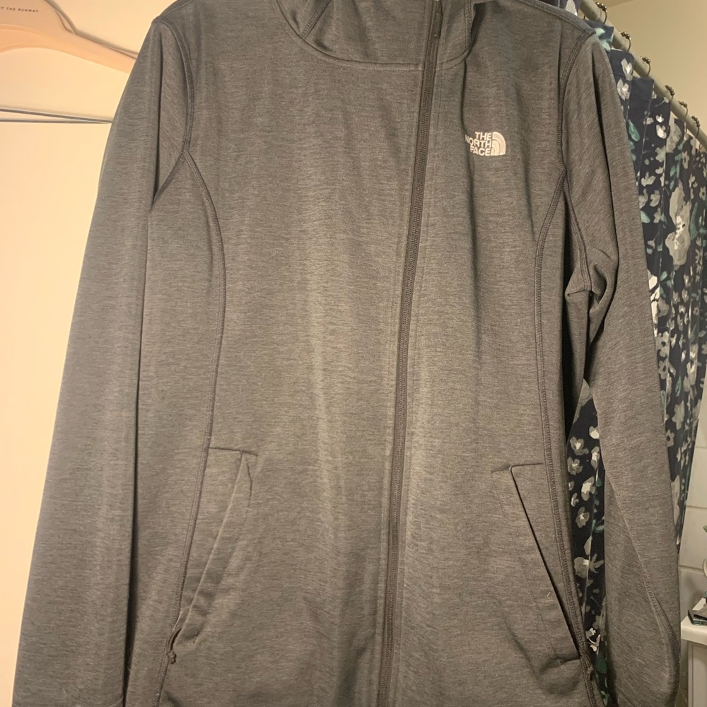 North Face light jacket size XL dark grey